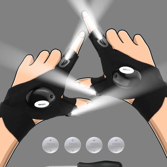 Hands-Free Lights for Car Repairing, Night Fishing, Running, Camping (x‎ large) - Picture 1 of 6
